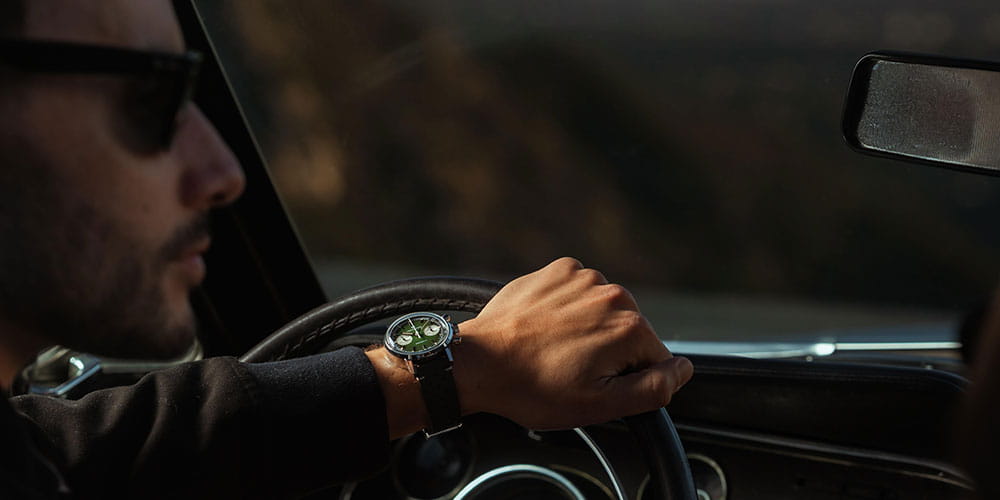 Hamilton American Classic Chronograph na ruce